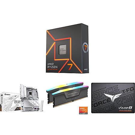 Newegg: AMD Ryzen 7 7700X + B850 AORUS Elite WiFi 7 + 64GB DDR5 + 512GB SSD + Free 240MM AIO $920