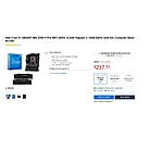 Intel Core i5-12600KF, MSI Z790-P Pro WiFi DDR4, G.Skill Ripjaws V 16GB DDR4-3200 Kit, Computer Build Bundle $237.51