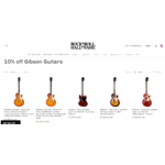 Gibson Guitars 10% at Rock n Roll Hall Of Fame Shop $1619.1