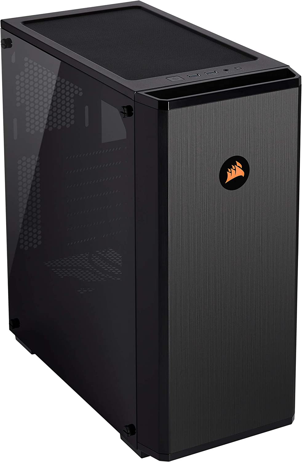 Corsair Carbide Series 175R RGB Tempered Glass Mid-Tower ATX Gaming Case, Black $59.99