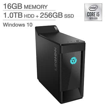 Lenovo Legion 5 Desktop - 10th Gen Intel Core i5-10400 - GeForce GTX 1660 SUPER + SH $699.99