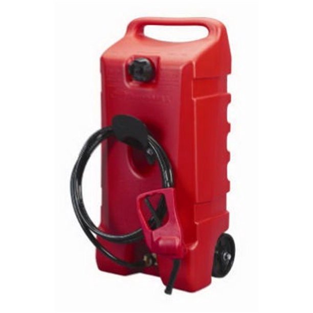 Scepter Duramax 14 Gallon Wheeled Fuel Container with Flo N Go Fuel Caddy 97.34+Tax FS $105.37