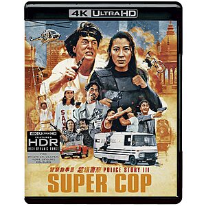 Police Story 3: Supercop [4K Ultra HD] $13.49 @ Amazon