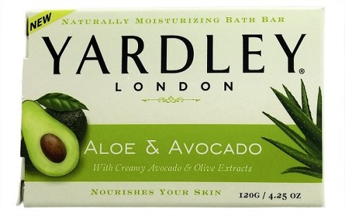 Yardley London Aloe & Avocado Naturally Moisturizing Bath Bar, 4.25 ounce $0.9