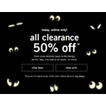 Today Only! 50% Off All Abercrombie Kids Clearance