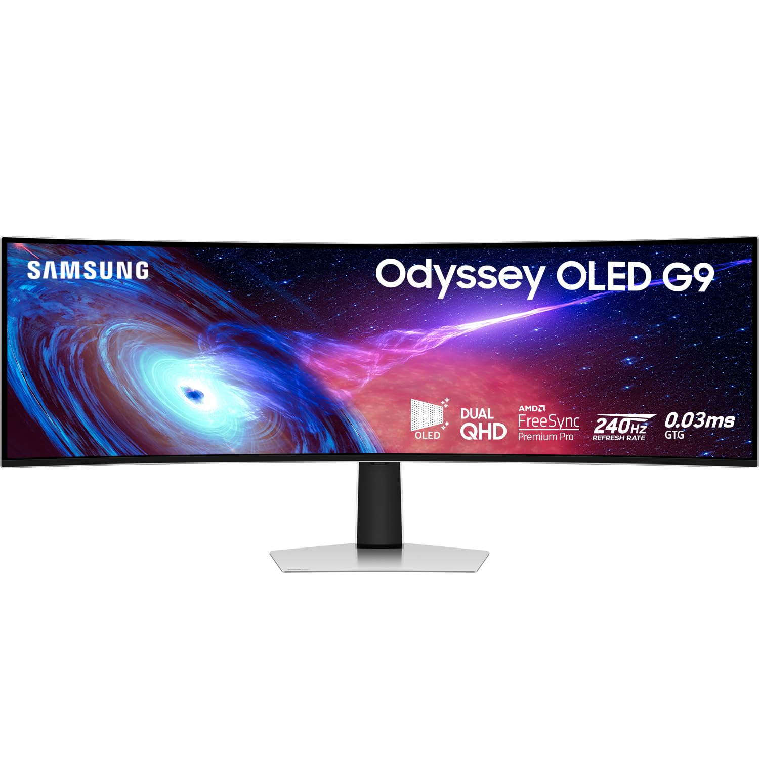 49" Samsung Odyssey G9 G93SC DQHD OLED 240Hz Curved Gaming Monitor + Free Shipping - Amazon $1099.99