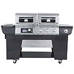 Cuisinart Twin Oaks Dual Function Pellet and Propane Gas Grill   Clearance $349 at location only