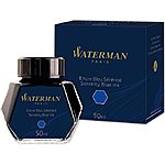 50ml Waterman Fountain Pen Ink (Serenity Blue) $5.70 w/ Subscribe &amp; Save