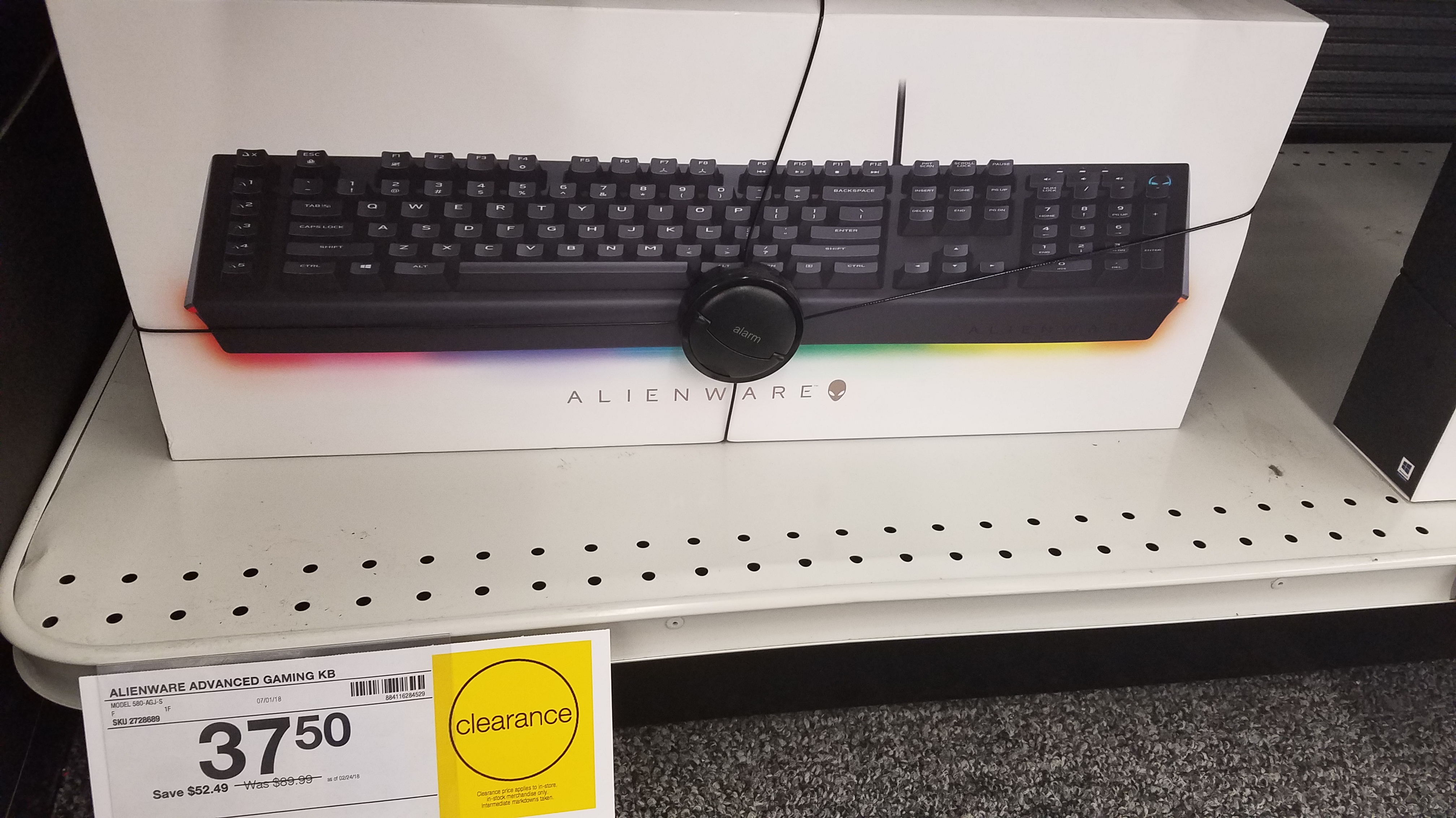 Staples Clearance Ymmv 37 50 Alienware Advanced Gaming Aw568