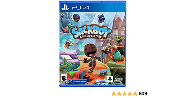 Sackboy: A Big Adventure (PS4) - includes free PS5 upgrade - $29.99