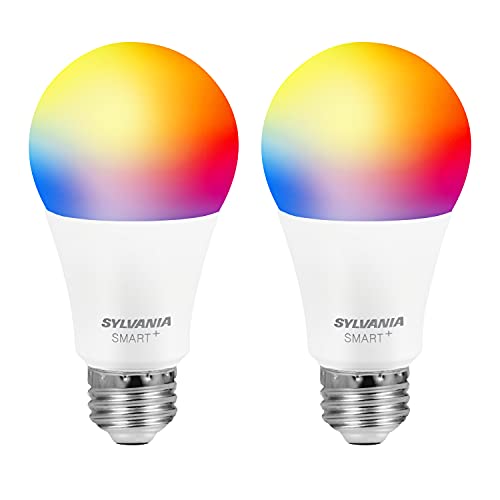 2-Pack Sylvania Bluetooth Mesh Full-Color LED Smart Light Bulb (Used - Like New) for $4.55 - $4.55