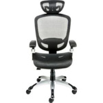 Union & Scale FlexFit Hyken Ergonomic Mesh Swivel Task Chair (Charcoal or Red) $150 + $12.75 Handling Fee
