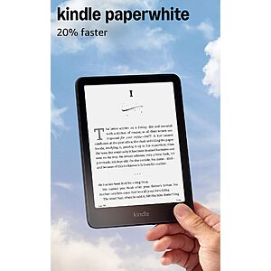 YMMV: Upgrade old Kindle device to Kindle Paperwhite latest edition 16GB, with Ads