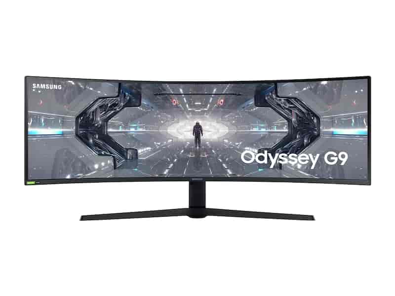 Samsung 49" Class Odyssey CRG9 Series DQHD Curved Gaming Monitor  with EDU, Military, Employer discounts - YMMV $663