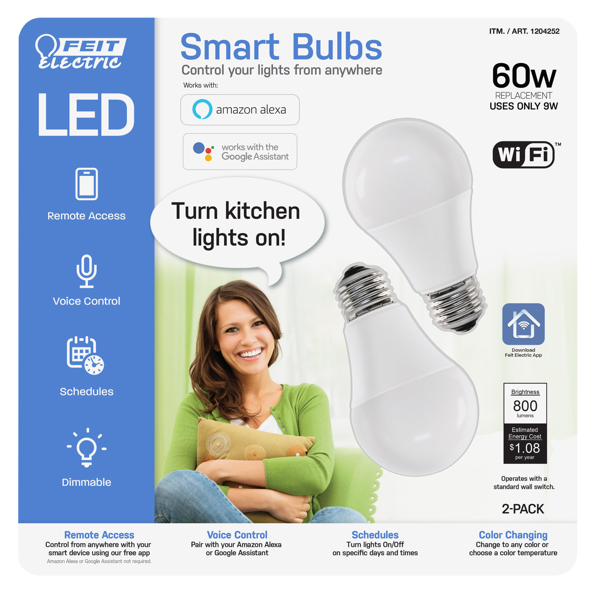 Feit Smart Bulbs Google Home