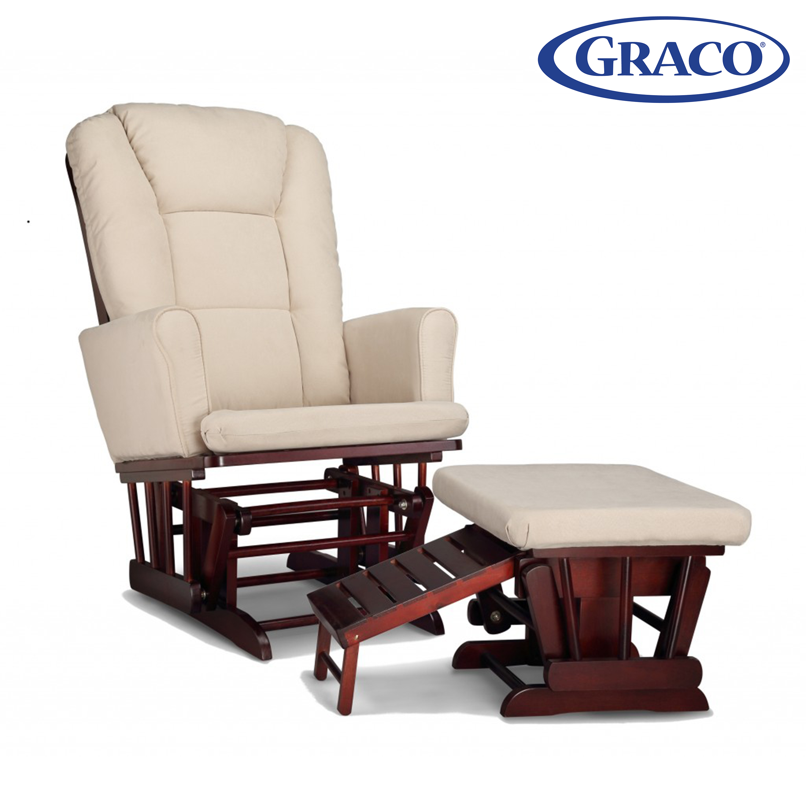 rocking chair with ottoman walmart