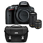 Nikon D5300 DSLR Camera with 18-55mm and 70-300mm Lenses $496 w/ free Nikon Bag @ebay via buydig