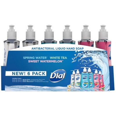 Samsclub.com: Dial Antibacterial Liquid Hand Soap, Variety Pack (9.375 oz., 6 pk.) $7.98 + FS for Plus members