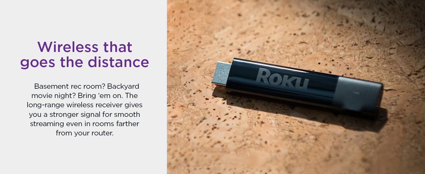 Roku Streaming Stick+ | HD/4K/HDR Streaming Device with Long-range Wireless and Roku Voice Remote with TV Controls $29.99