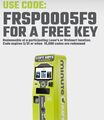 Free key made at Minute Key kiosks at Lowe's or Walmart - First 10,000