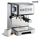 $89 - Viante Café Amici Stainless Steel 16-Bar Pump Espresso Maker