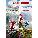 Unravel Yarny Bundle (Unravel and Unravel Two, Xbox One / X|S Digital Game) $6