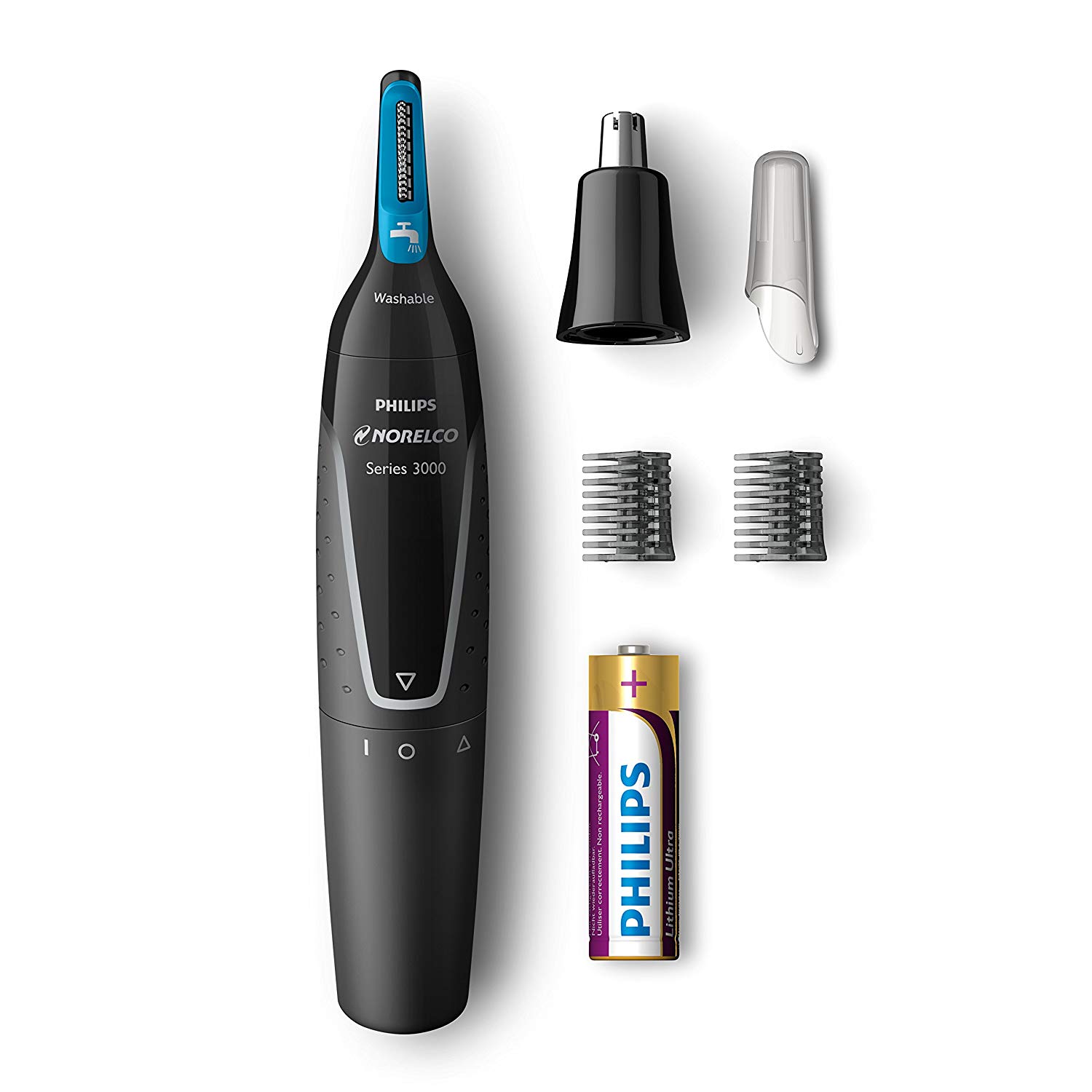 Philips Norelco Nose Hair Trimmer 3000 For Nose Ears And Eyebrows