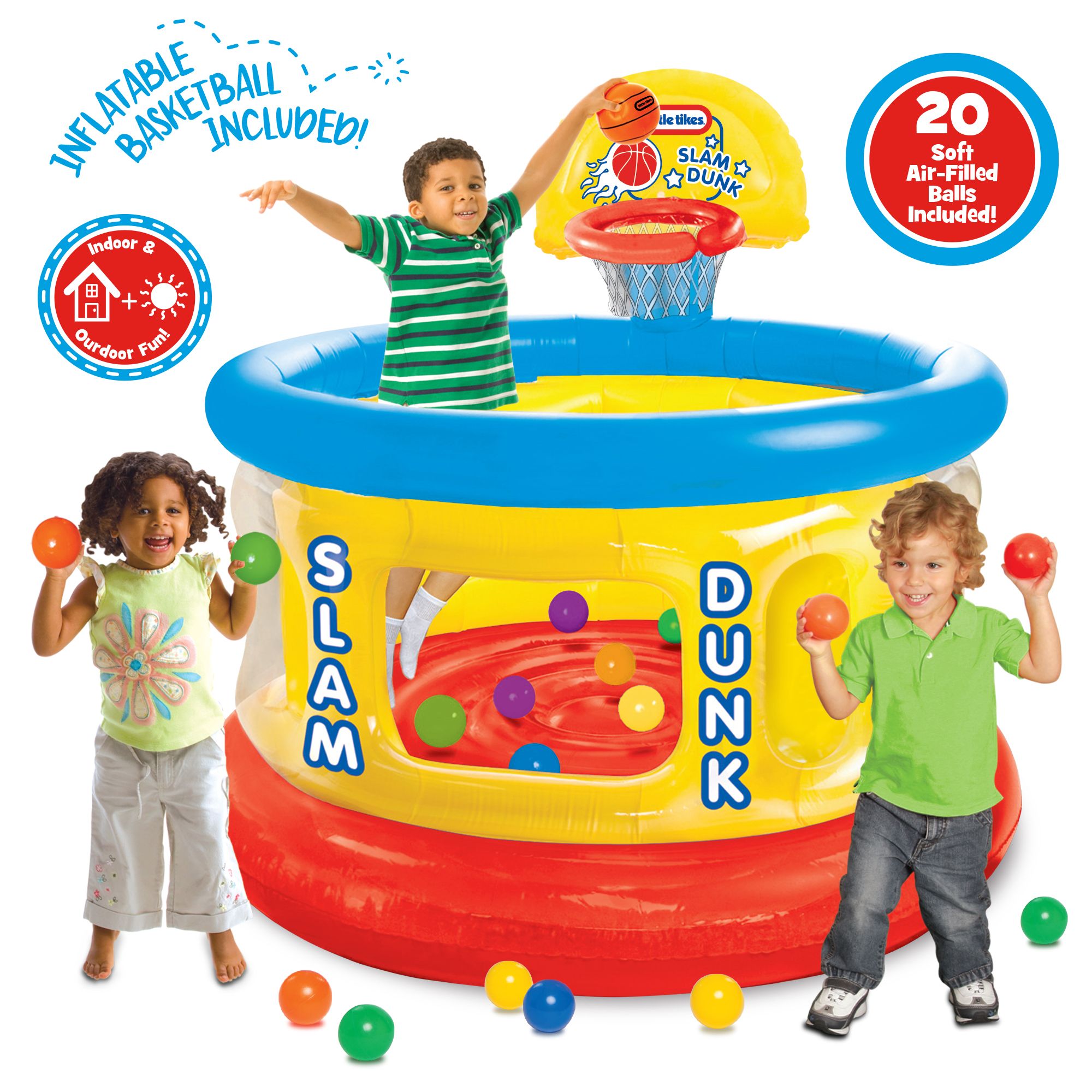 Little Tikes Slam Dunk Inflatable Big Ball Pit $34.99 at Walmart