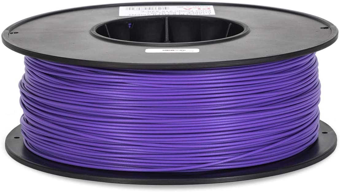 Inland 2.2 lbs 1.75mm Purple PLA 3D Printer Filament $17.99 + FSSS