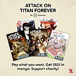 Humble Bundle: Attack on Titan Forever Manga eBook Bundle: 24-Item Bundle $25 &amp; More Bundles