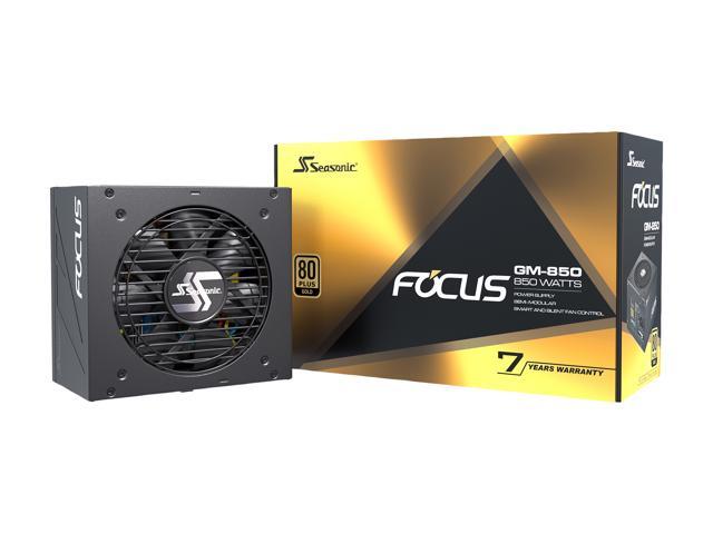 Seasonic FOCUS GM-850, 850W 80+ Gold $80.98 after Rebate, Shipping included
