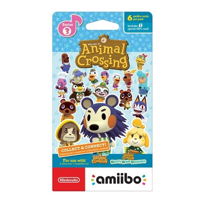 Nintendo Animal Crossing Amiibo Cards Series 3 - 6pk : Target
