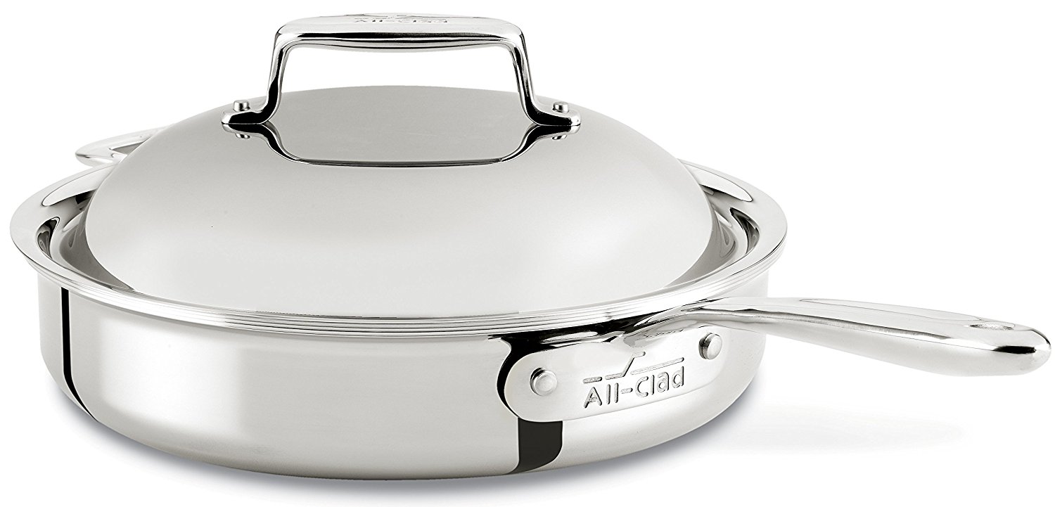 All-Clad 7 ply 3 quart roaster / sauté pan $100 @ Amazon ...