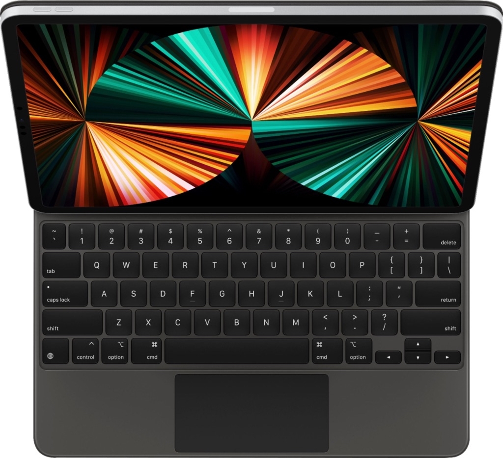 Apple Magic Keyboard for 12.9-inch iPad Pro (3rd, 4th, 5th, and 6th Generation) Black MJQK3LL/A - $299