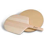 Kettle Pizza Wooden Peel and 15&quot; Cordierite Stone $22.86