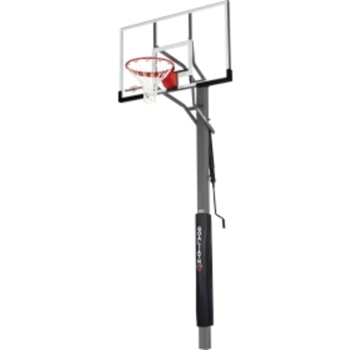 Goaliath 54 Warrior In Ground Basketball Hoop With Pole Pad