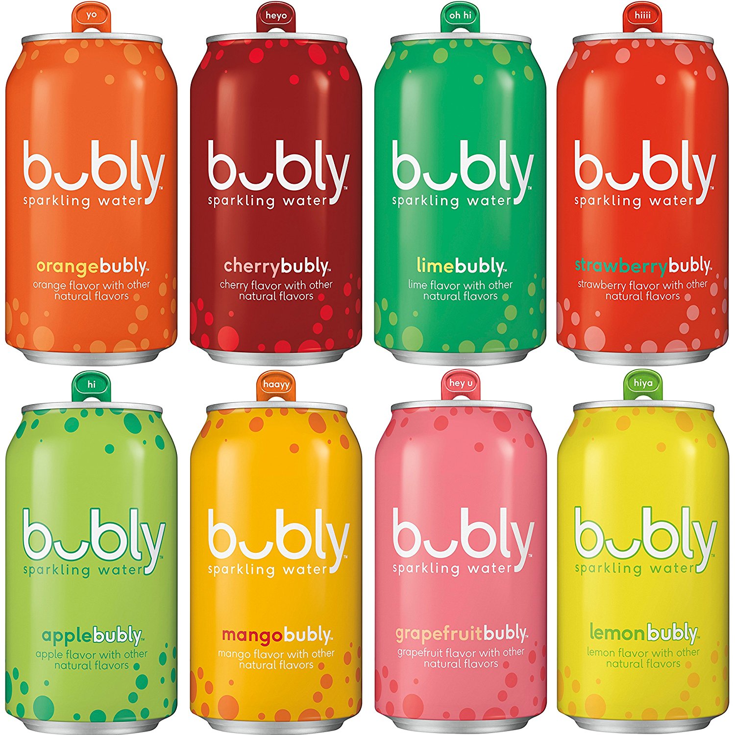 Add on item: bubly Sparkling Water Sampler, Variety Pack, All 8 Flavors, 12 Ounce Cans (18 Count) for $7.21