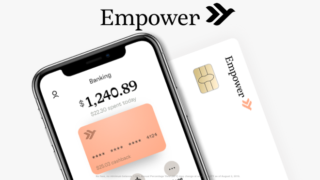 Empower: Get 1.90% APY on checking, cashback on debit purchases and get $10 when you first deposit $50