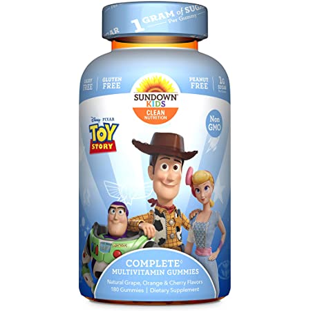 180-Count Sundown Kids Disney and Pixar Toy Story 4 Multivitamin Gummies $6.50 shipped w/ Prime @ Amazon