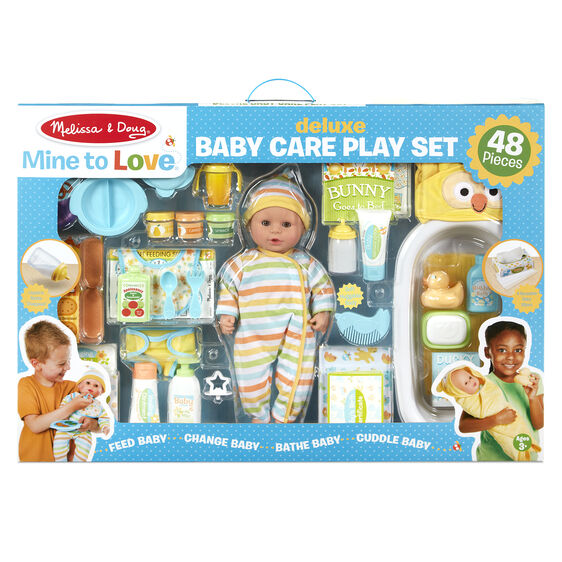 48-Pc Melissa & Doug Mine to Love Deluxe Baby Care Play Set $21 at Amazon (Regularly $100+)