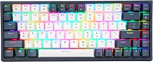 84-Key 75% RGB Mechanical Gaming Keyboard (Blue Switches) $20 shipped w/ Prime