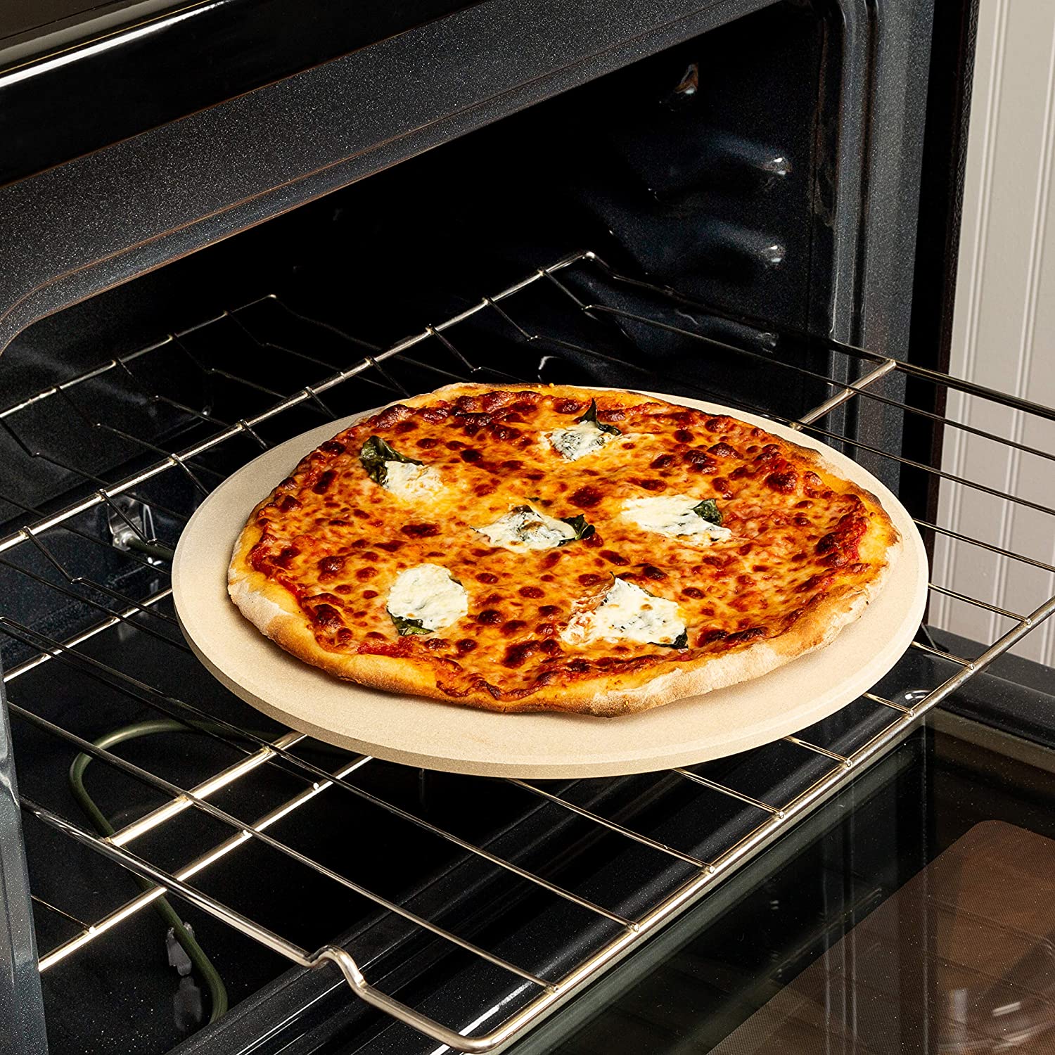 Honey-Can-Do Pizza Stone, 14" $13 shipped w/ Prime