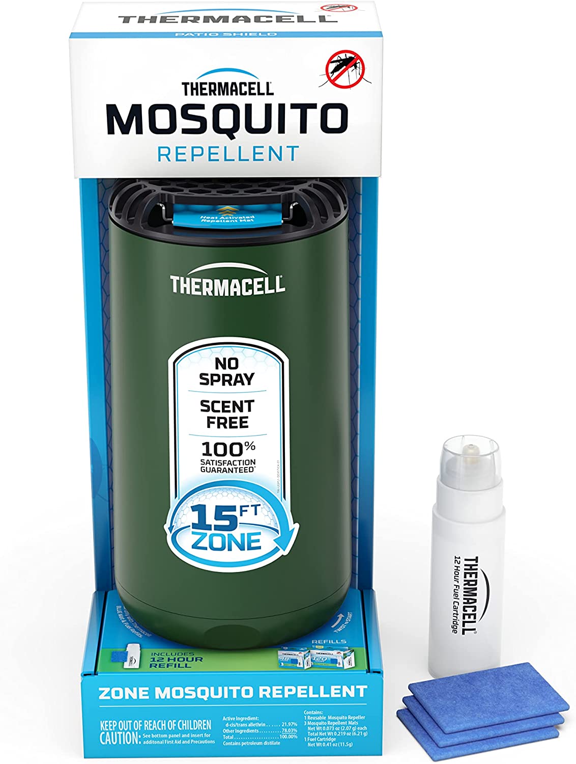 Thermacell Patio Shield Mosquito Repeller $14.99 shipped w/ Prime