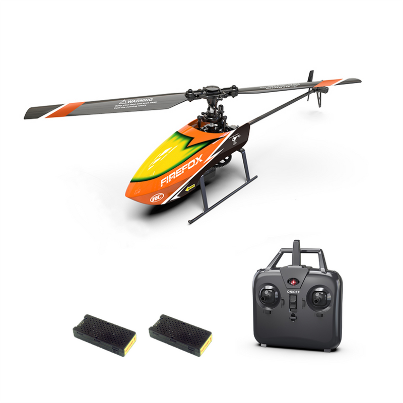 Firefox C129 Flybarless RC Helicopter (Ready-To-Fly) $29.28 or lower + F/S