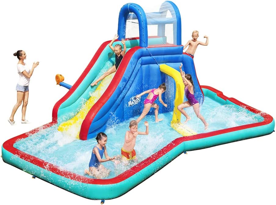 Bestway H2OGO! Waterfall Waves Mega Inflatable Water Park $110.60 shipped w/ Prime