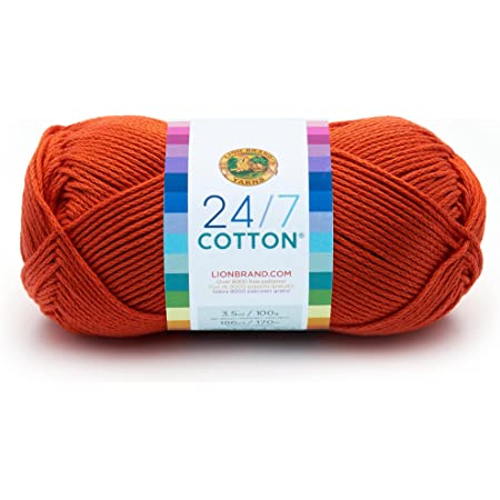 1 Skein of Cotton Yarn (Tangerine) $3.49 shipped w/ Prime
