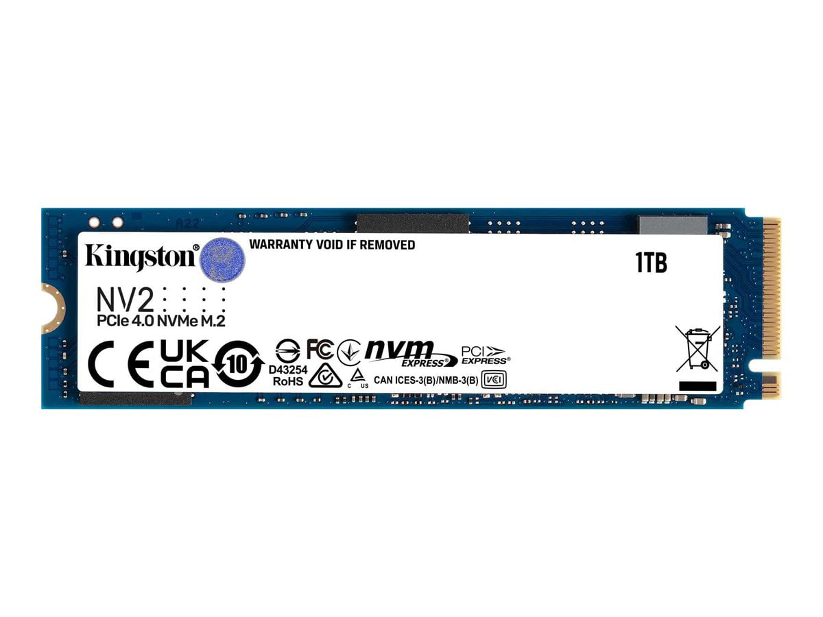 1TB Kingston NV2 M.2 2280 PCIe 4.0 x4 NVMe Solid State Drive $47 + Free Shipping