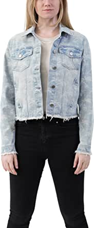 INDIGO SAINTS Women's Denim Jacket (Medium) $6.03 shipped w/ Prime