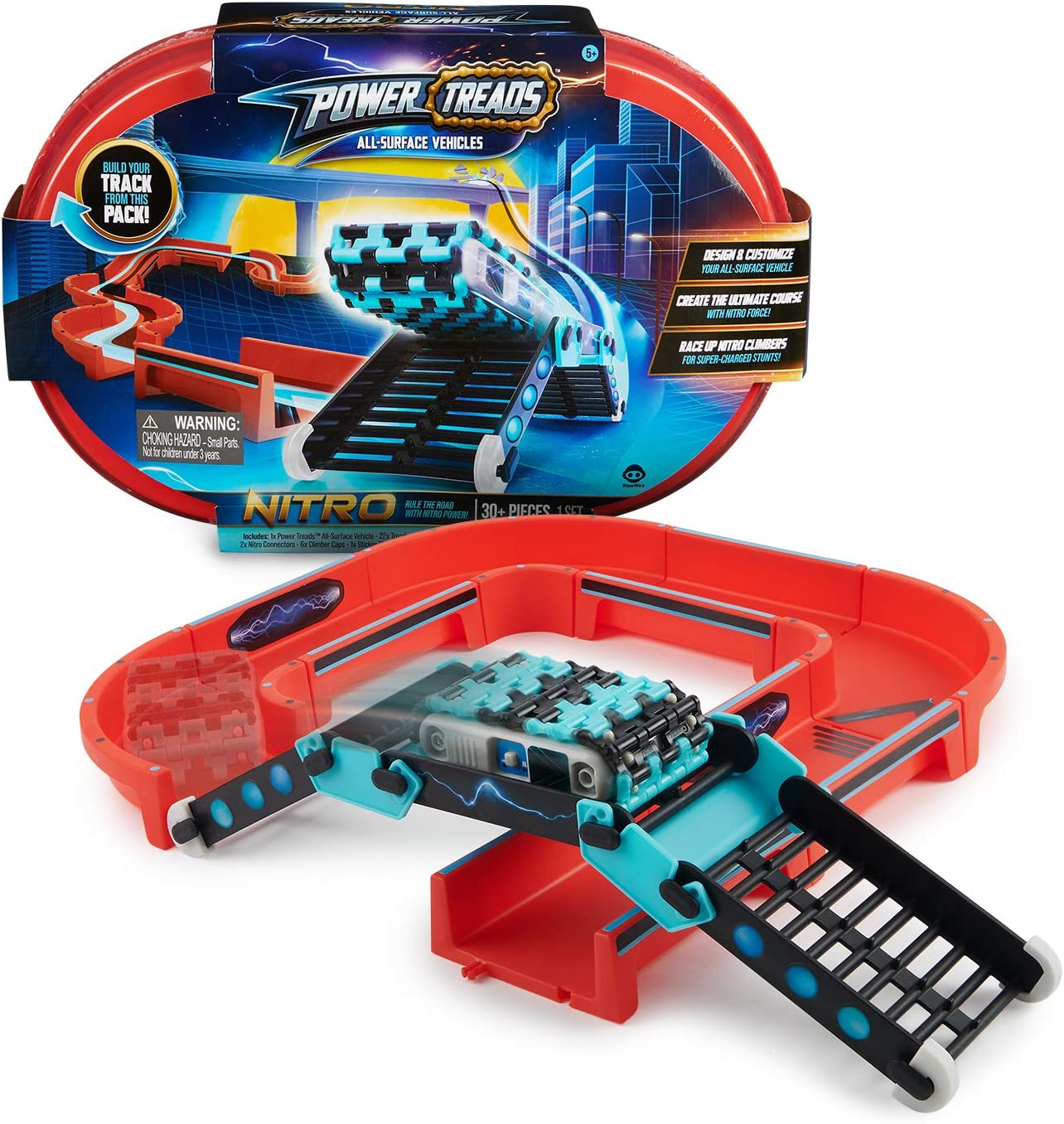 Power Treads - Nitro Stunt Pack - All-Surface Toy Vehicle $8.40 shipped w/ Prime