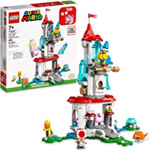 494-Piece LEGO Super Mario Cat Peach Suit and Frozen Tower Expansion Set $54.99